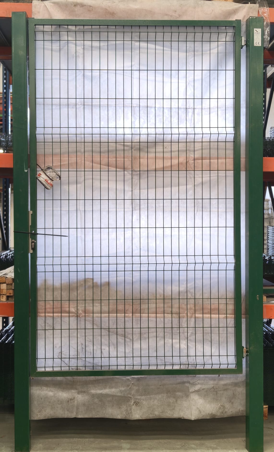 008211182500  PUERTA 2ª HERCULES L 1,50 X 2,50 ALT 1H PLAST. VERDE
